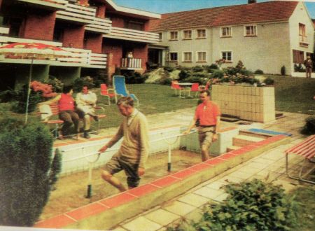 Hotel am Kurpark in Malente - Garten 1960