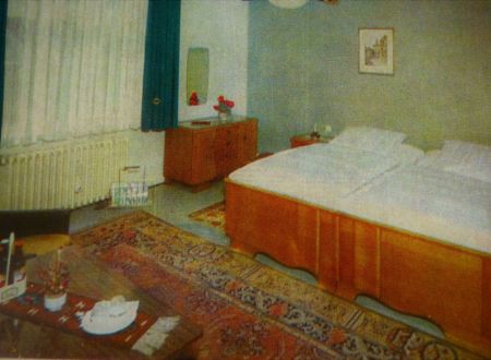 Hotel am Kurpark in Malente - Hotelzimmer 1960